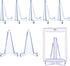 Pro-Tec Accessories 5 Pack Acrylic Card Stands, Crystal Clear Mini Easel, Durable Design for Home, Office, Events