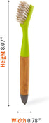 Full Circle Micro Manager Home & Kitchen Detail Cleaning Brush, Green, Model: FC17132G