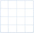 YOKIVE Iron Wire Grid Panel - Decorative Panels Board for Photo Pictures Display Holders (White, 8"x8")