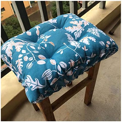 TINTON LIFE 12"x16" Padded Rectangle Bar Stool Cover Cushion with Elastic Fabric Satori Stool Seat Cushion for Metal