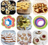 25 PCS Cookie Cutter Set, Multi-size Sandwich Fondant Cake Fruit Vegetable Shapes Cutter Set