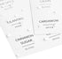 Talented Kitchen 144 Spice Labels Stickers - Preprinted White Spice Jar Labels for Organization, Water Resistant