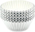 Standard Silver Foil Cupcake Liners - 100-Count Muffin Baking Cups for Party and More