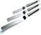 Tenrai Metal Icing Spatula Set, Stainless Steel Cake Knife Offset Professional Tool for Decorating Cakes