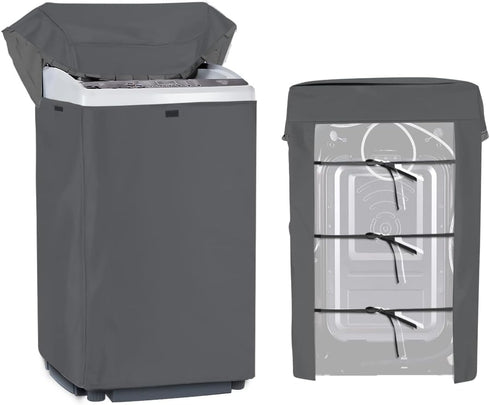 MBOOM Portable Washing Machine Cover - Waterproof Top Load Washer Dryer Cover (L)