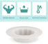 4 pcs Silicone Wax Melt Liners, Reusable Wax Warmer Containers, Leakproof Candle Holder Liner Tray for Scented Candle