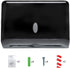 AIFUSI Commercial Paper Towel Dispensers, Toilet Tissue Dispensers Wall Mount Paper Towel Holder C-Fold/Multifold Paper