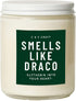 CE Craft - Smells Like Draco Scented Candle, Apple + Mahogany, Gift for Her, Celebrity Prayer Candle