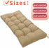FLYSWUP 47.2x19.6) Indoor/Outdoor Bench Cushion, Garden Loveseat Cushion, Swing Seat Cushion,Thicken Patio Bench Soft