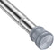 Tension Curtain Rod for Windows 28 to 48 Inch, Adjustable Spring Rod for Kitchen, Bathroom, Window, Bookshelf (Silver)