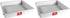 Fat Daddio's Anodized Aluminum Square Cake Pan, 12 x 2 Inch, Pack of 2