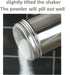 1 Pack Shaker Sifter Dispenser Duster Container, Stainless Steel for Baking Powdered Sugar, Cocoa, etc.