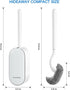 OSCIOSS Set Toilet Bowl Brush and Holder, Toilet Brush with Ergonomic Design, Compact Size, Durable Bristles, RV Toilet