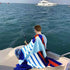 4-Pack 100% 34"x63" Swimming YIFONTIN Beach Towels Cotton Extra Large XL Soft Absorbent Velour Throw Blanket Gift