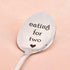 Mothers Day Birthday Gifts Spoon for New Pregnant Mom, Cute Engraved Serving Spoons for Women After Birth