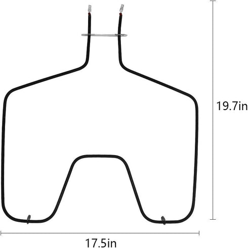 AMI PARTS WB44T10010 Range Oven Stove Bake Heating Element Replacement for GE Oven