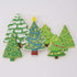 Christmas and Holiday Tree Cookie Cutters, 4-Pc Set, Made in USA by Ann Clark