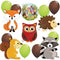 Woodland Critters Ultimate 14pc Balloon Party Kit