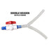 Beer Bong Tube and Funnel - with Valve, Optional Single or Double Header Y-Attachment, 5 Interchangeable Mouthpieces