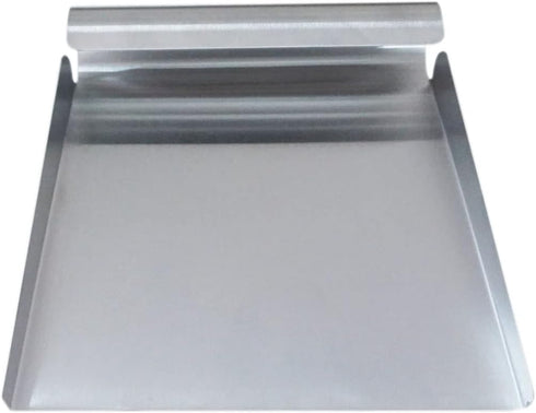 Stainless Steel Food Scooper, Food Mover Spatula, Cutting-board Scraper, Dough Cutter Tool, 5.9"