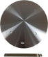 Stainless Steel Induction Hob Converter Plate, Heat Diffuser for Electric Gas Stove Cooking 28cm