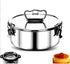 Stainless Steel Flan Pan, 63 oz - Flanera Mold Cooker for Baking, Compatible with Instant Pot, Oven & Dishwasher Safe