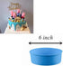 Round Silicone Cake Mold Baking Pan - 6 Inch and 8 Inch Set of 2, BPA Free Kitchen Baking Tool