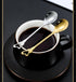 10 Pieces Stainless Steel Heart Butterfly Coffee Spoon Set, 4.7 inch Dessert Spoon for Kitchen, Cafe or Bar
