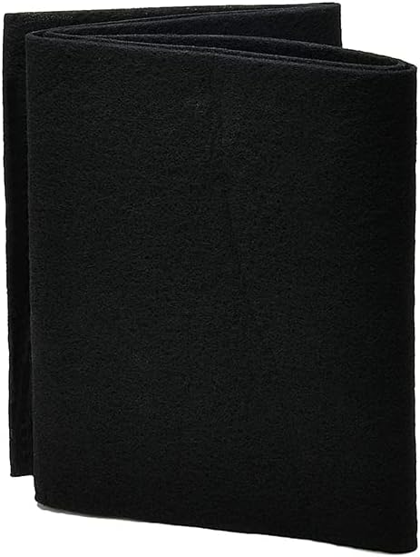 Carbon Fabric Filter Replacement, Cut To Fit Charcoal Hepa AC Vent Filter, Activated Carbon Air Filter Fabric Sheet 16