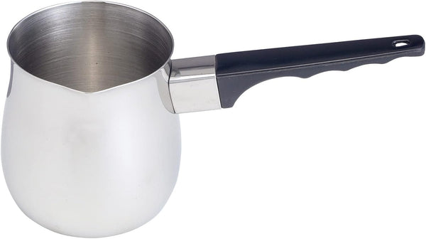 Fino Stainless Steel Turkish Coffee Pot - Professional 18/8 Warmer for Stovetop