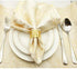 Set of 6 Napkin Rings for Dining Table Setting - Napkin Holder Rings for Holiday Party, Wedding Dinner Table Decoration