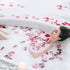 150 Grams/5.3 OZ Natural Dried Red Rose Flower Petals for Wedding Decoration, Bath, Crafts Accessories