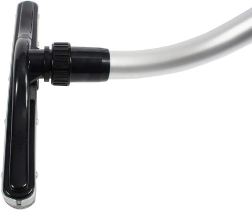Cen-Tec Systems 60137 14" Commercial Scalloped Felt Vacuum Attachment for Hardwood and Polished Floors, Black