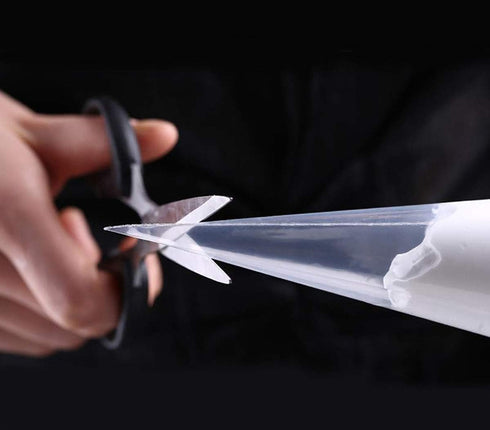 Piping Pastry Bag Pack of 100 - Plastic Disposable Cream Pastry Bag for Cake Icing Sugarcraft Cupcake Decorating