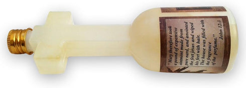 Holy Land Blessings 125 ml 100% Spiritual Blessing Anointing Oil in Cross Bottle Made in Jerusalem with pure