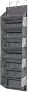 Over the Door Shoe Organizer Hanging with 8 Mesh Pockets 8 Wire