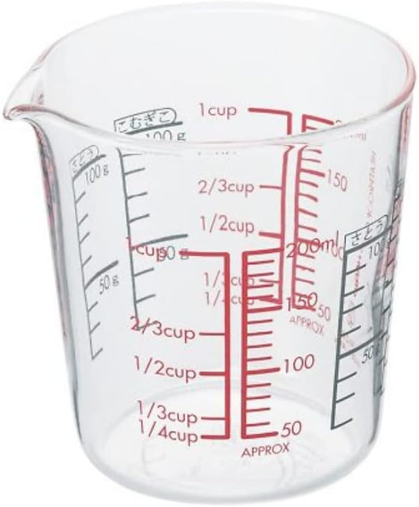 Hario Heatproof Glass Measuring Cup, 200ml by Hario