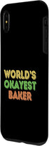 iPhone XS Max Okayest Baker Pastry Chef Kitchen Humor Case