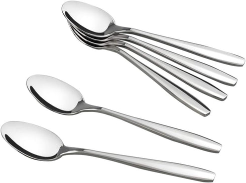 Ggbin 12 Pieces Stainless Steel Tea Spoon - 5.9 Inches for Home or Coffee House