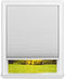 No Tools Easy Lift Trim-at-Home Cordless Cellular Blackout Fabric Shade by Redi Shade - White, 30" W x 64" L