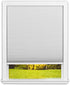No Tools Easy Lift Trim-at-Home Cordless Cellular Blackout Fabric Shade by Redi Shade - White, 30" W x 64" L
