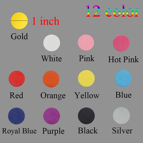 Gold Confetti 1 inch Glitter Table Confetti 5000 pcs for Wedding Party Decoration or Filled Balloons