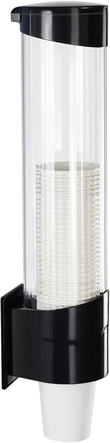 Cup Dispenser for Water Dispenser, Pull Type Paper Holder for 7oz - 12oz Cone or Flat Bottom Cups