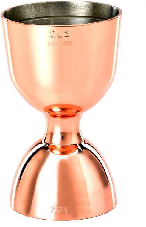 Barfly M37006CP Heavy-Duty Copper Bell Jigger - 1 oz x 2 oz