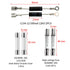 Microwave Oven Repair Parts Kits, KW3A Door Switch, Diode CL04-12, Slow Blow Fuse 20A, 6X40MM Fuse 0.9A