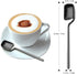 IQCWOOD Coffee Tea Spoons, Set of 6 Stainless Steel 5.6 Inch Small Espresso Spoons for Dessert, Ice Cream, Sugar, Tea