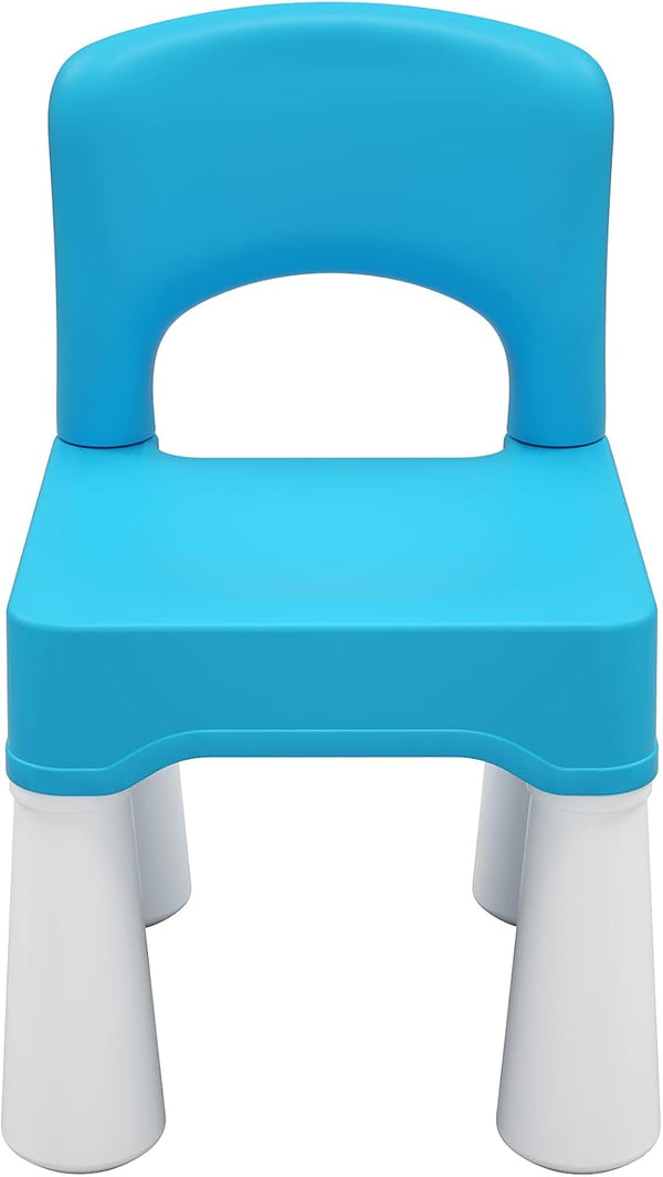 burgkidz Toddler Chair for Kids Ages 2-4, Plastic Kids Chair with 9.3"