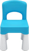 burgkidz Toddler Chair for Kids Ages 2-4, Plastic Kids Chair with 9.3"