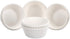 Gifbera Mini White Cupcake Liners, 400-Count Greaseproof Paper Muffin Baking Cups for Baking and Celebration