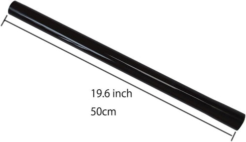EZ SPARES 2PCS Universal Plastic Tube 19.6-Inch Extension Wands - 1-1/4inch Vacuum Cleaner Accessory Kit